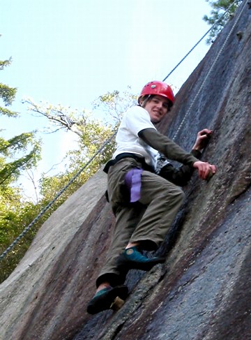 rock climbing castle rock