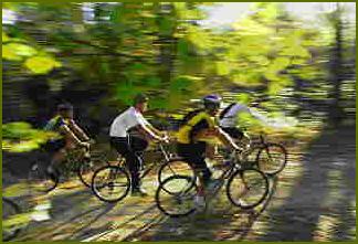 Biking together