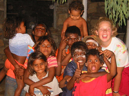 With an Australian Aboriginal Community