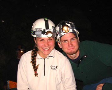 caving together